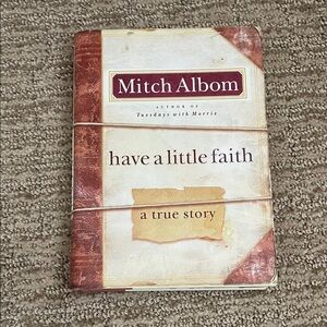 Mitch Albom 'Have a Little Faith' Book